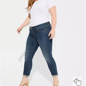 Torrid Boyfriend Straight Midrise Jean